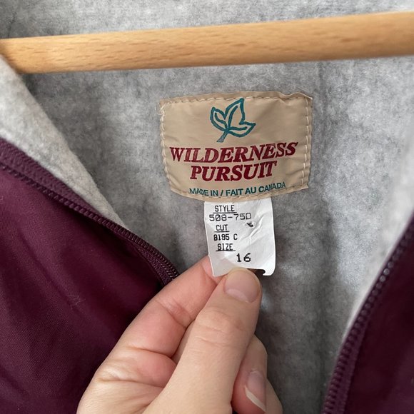 Vintage Wilderness Pursuit Purple Spring Coat - Picture 2 of 3